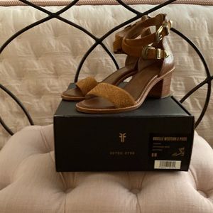 Frye Brielle Western nutmeg